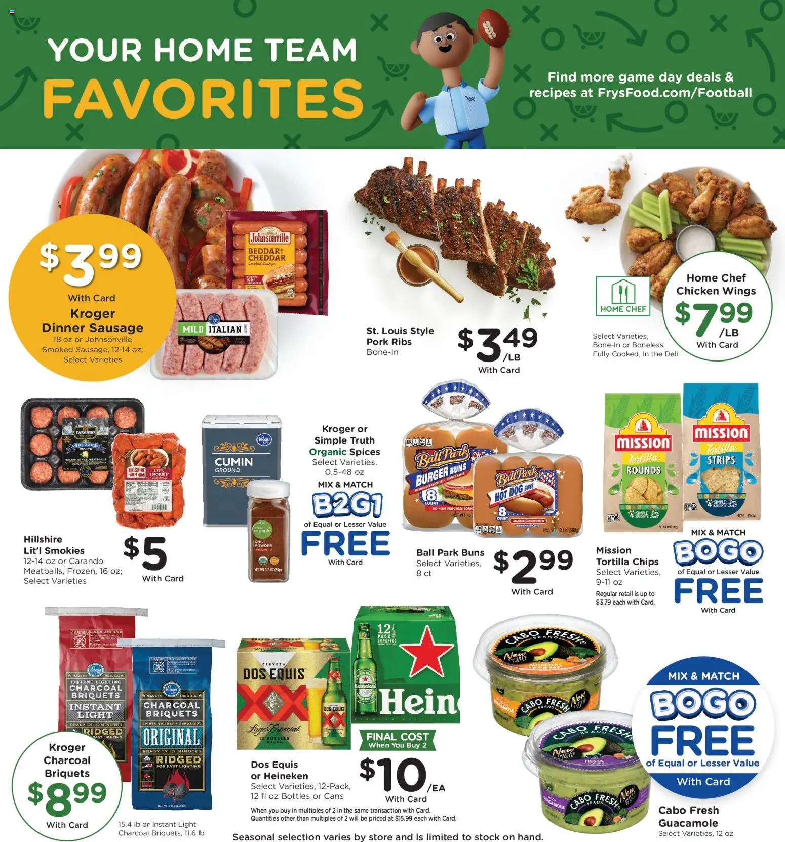 Fry's Food Weekly Ad - valid from 29.10.2025 | Page: 12 | Products: Corn, Chips, Spices, Sausage