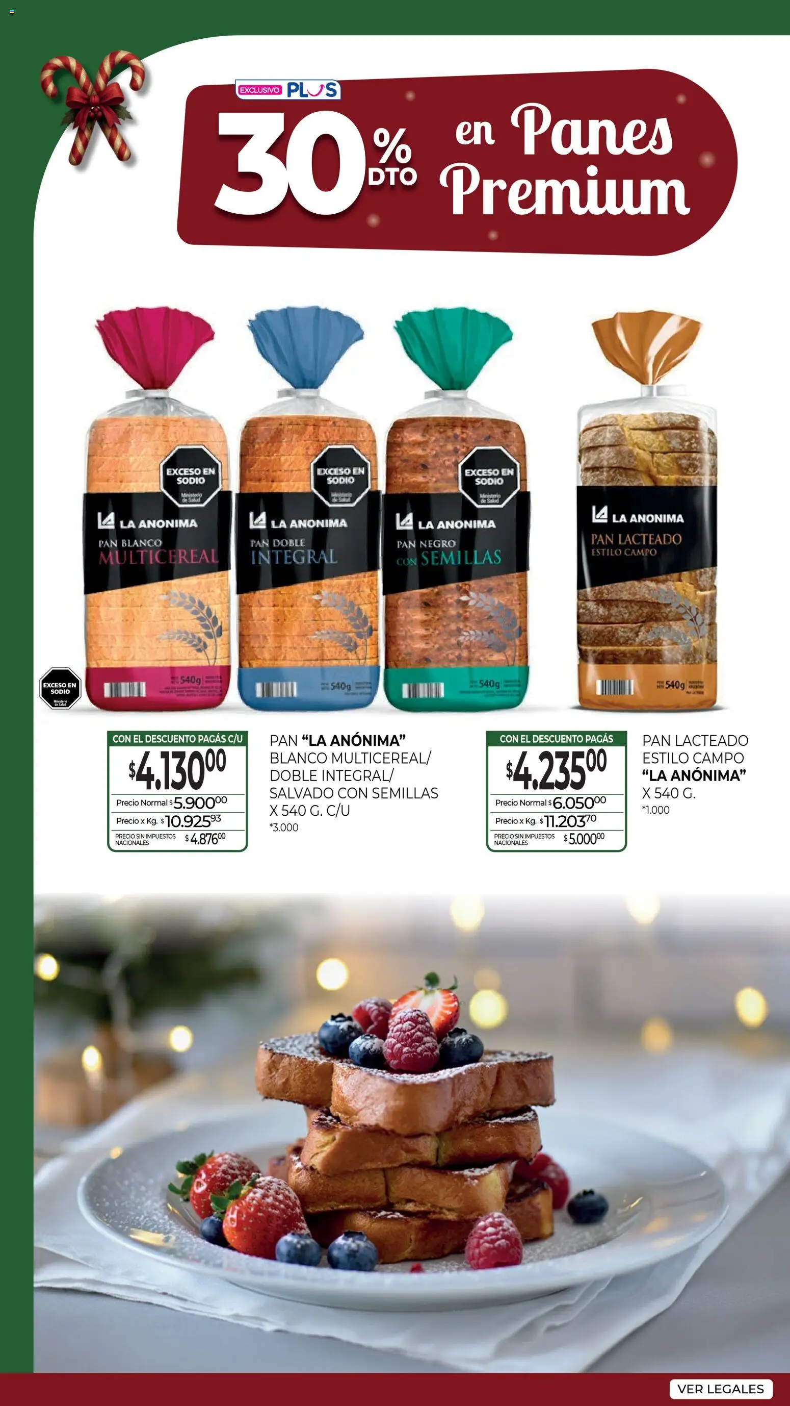 La Anonima catálogo │ válido desde el 04.12.2025 | Página: 20 | Productos: Semillas, Pan