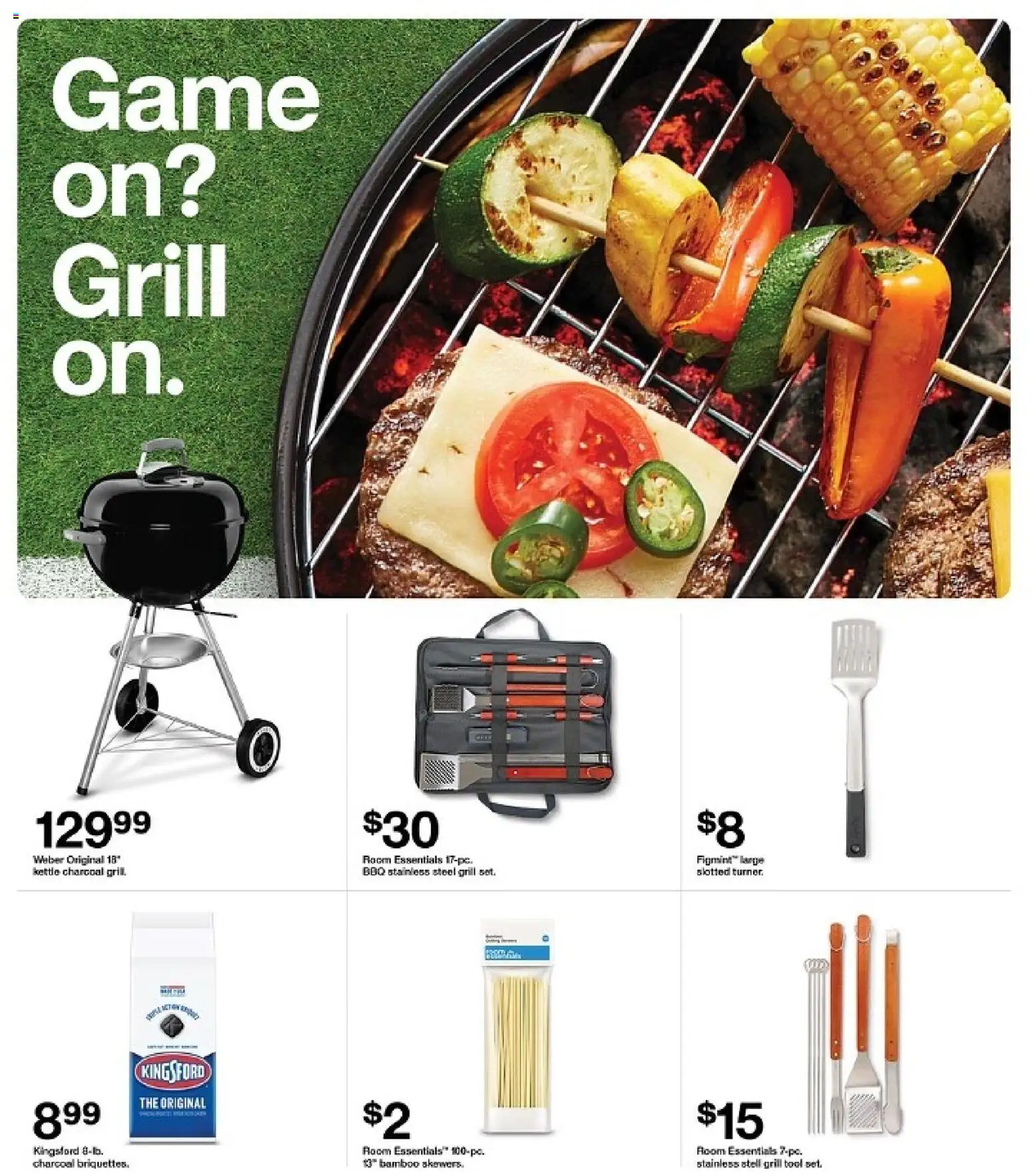 Target Weekly Ad - valid from 01.02.2026 | Page: 8 | Products: Game, Grill, Kettle