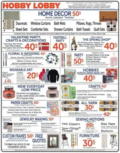 Preview of Hobby Lobby weekly ads valid from 04.01.2026