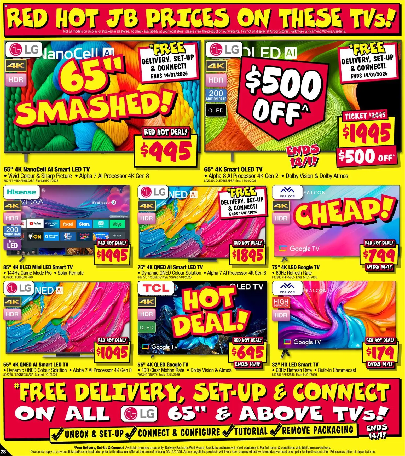 JB Hi-Fi catalogue - valid from 08.01.2026 | Page: 28 | Products: Watch, Tv, Game, Smart tv