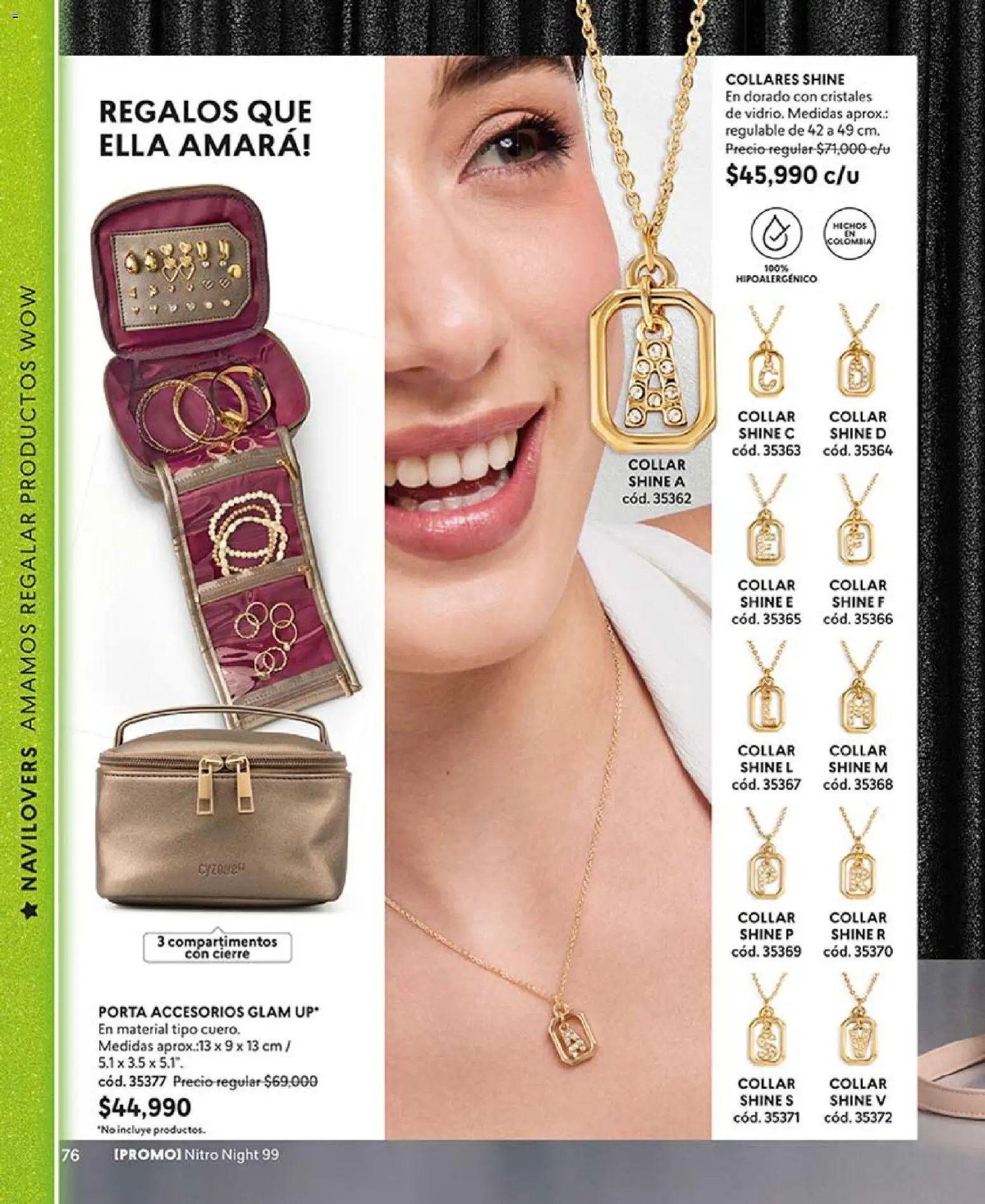 CyZone revista - valida desde el 03.11.2025 | Página: 76 | Productos: Collar, Collares