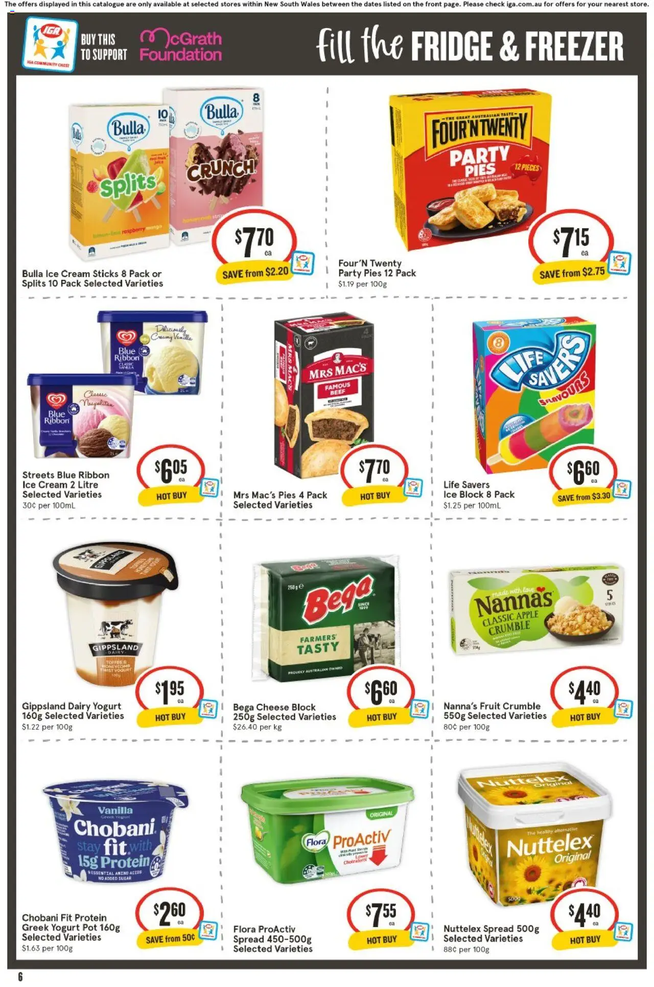 IGA catalogue - valid from 10.09.2025 | Page: 7 | Products: Pot, Cheese, Raspberry, Foundation