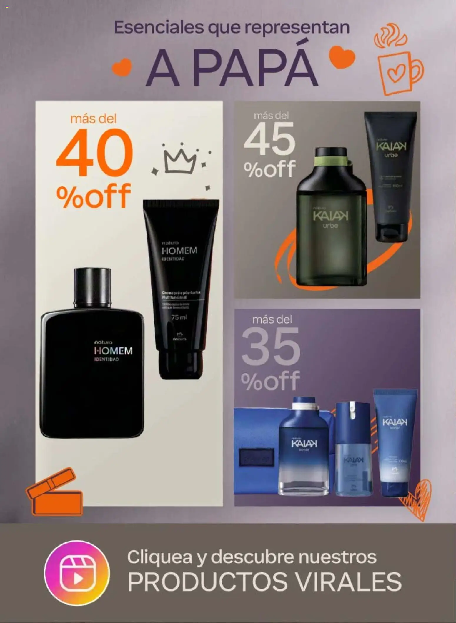 Nuevas ofertas de Natura válidas en toda la República Mexicana desde el 08.05.2026. ¡Encuentra las mejores ofertas en Natura campaña 8 2026! | Página: 4 | Productos: Papa