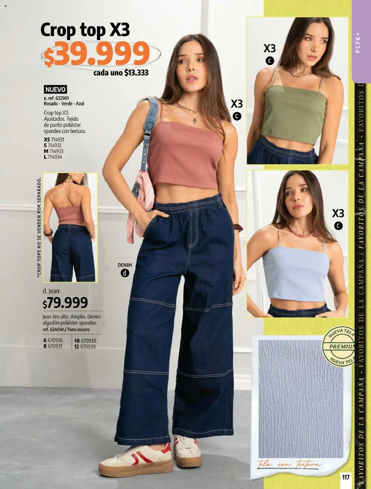 Pacifika revista - valida desde el 01.08.2026 | Página: 117 | Productos: Algodón, Jean, Top