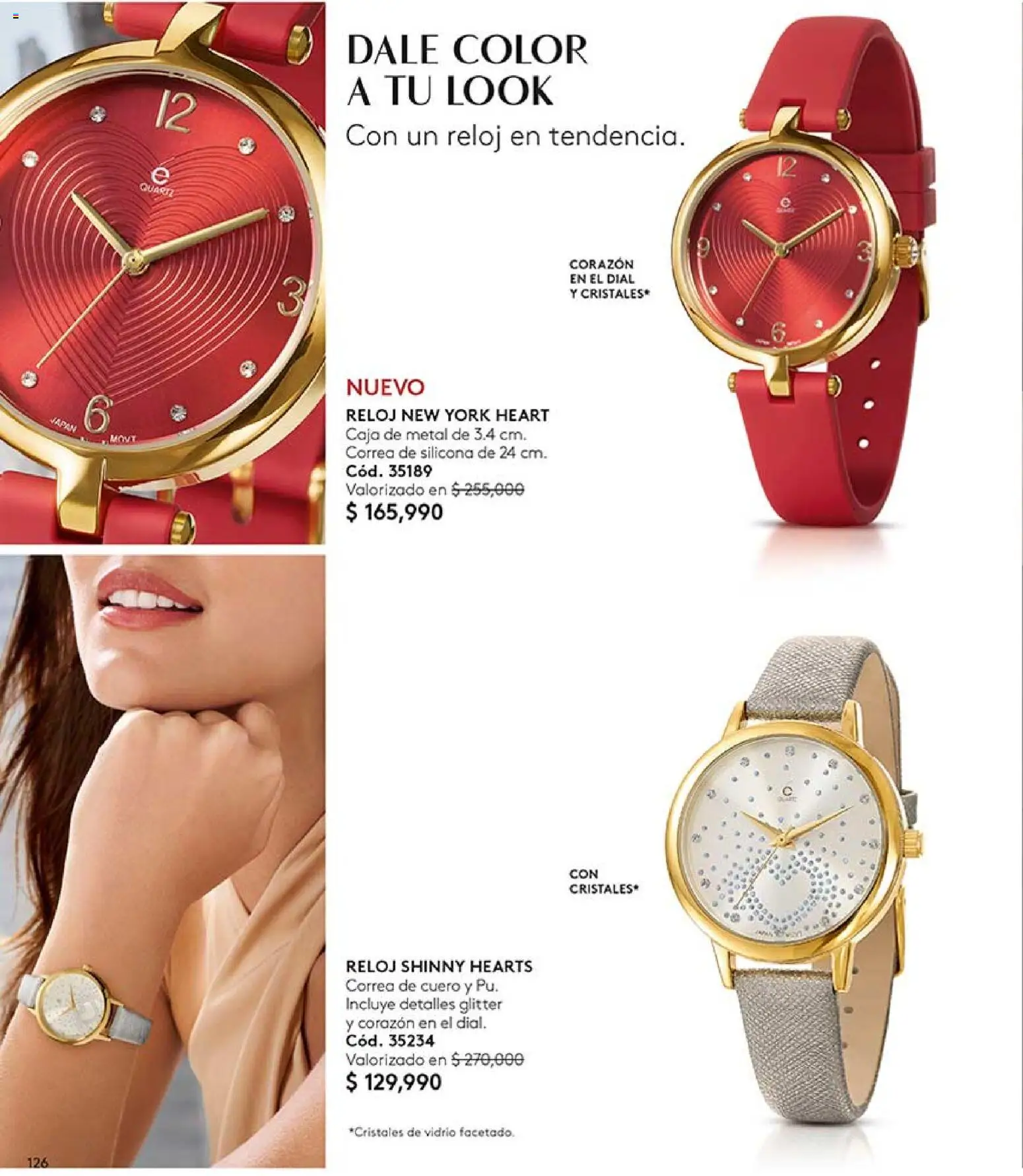 Ésika revista - valida desde el 24.04.2026 | Página: 138 | Productos: Reloj, Glitter, Caja