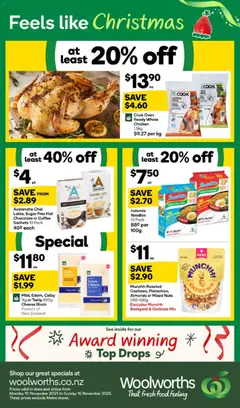Woolworths South Island catalogue preview  - valid from 10.11.2025