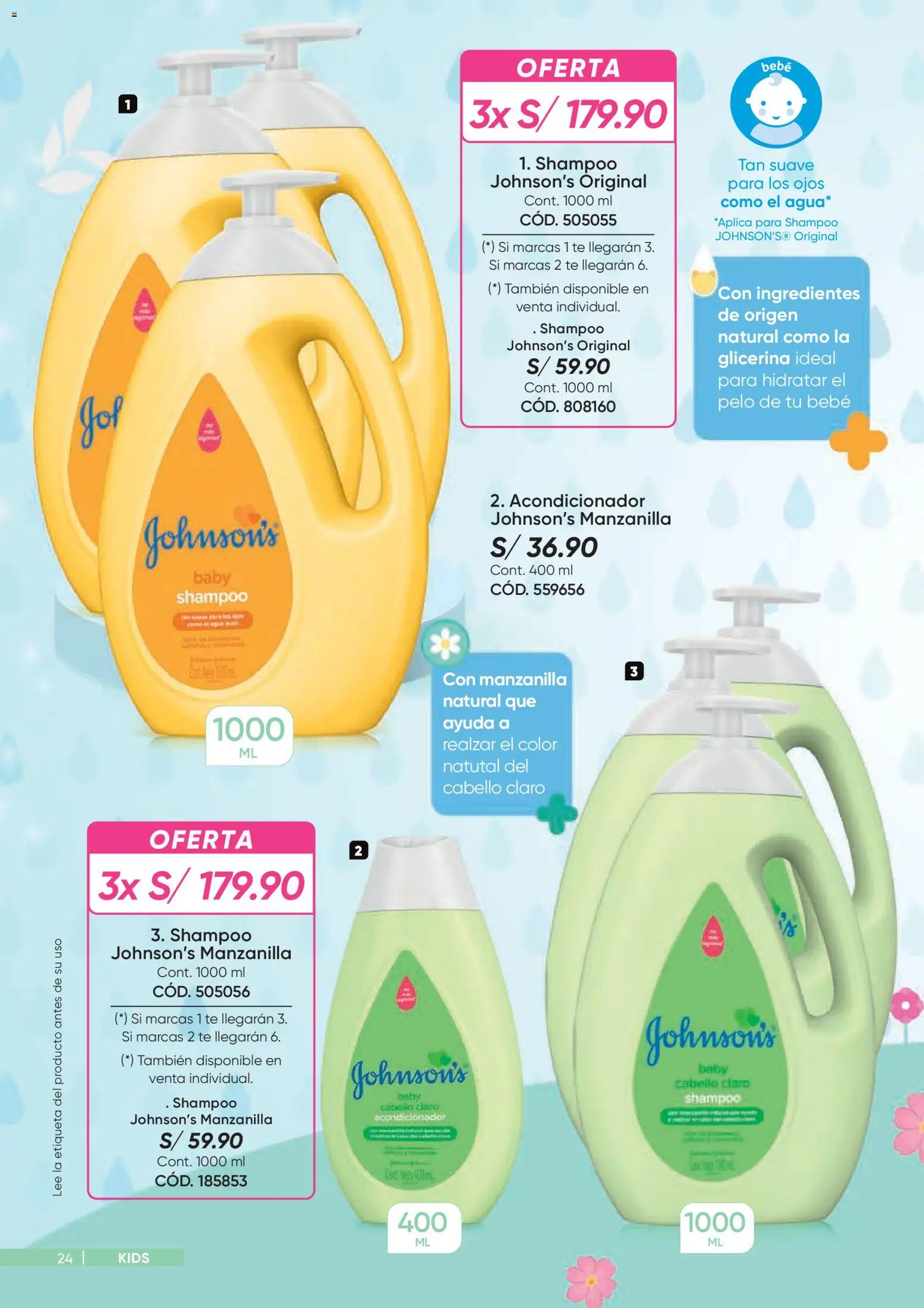 Catálogo Azzorti válido desde 26.01.2026 | Página: 24 | Productos: Shampoo, Acondicionador, Té