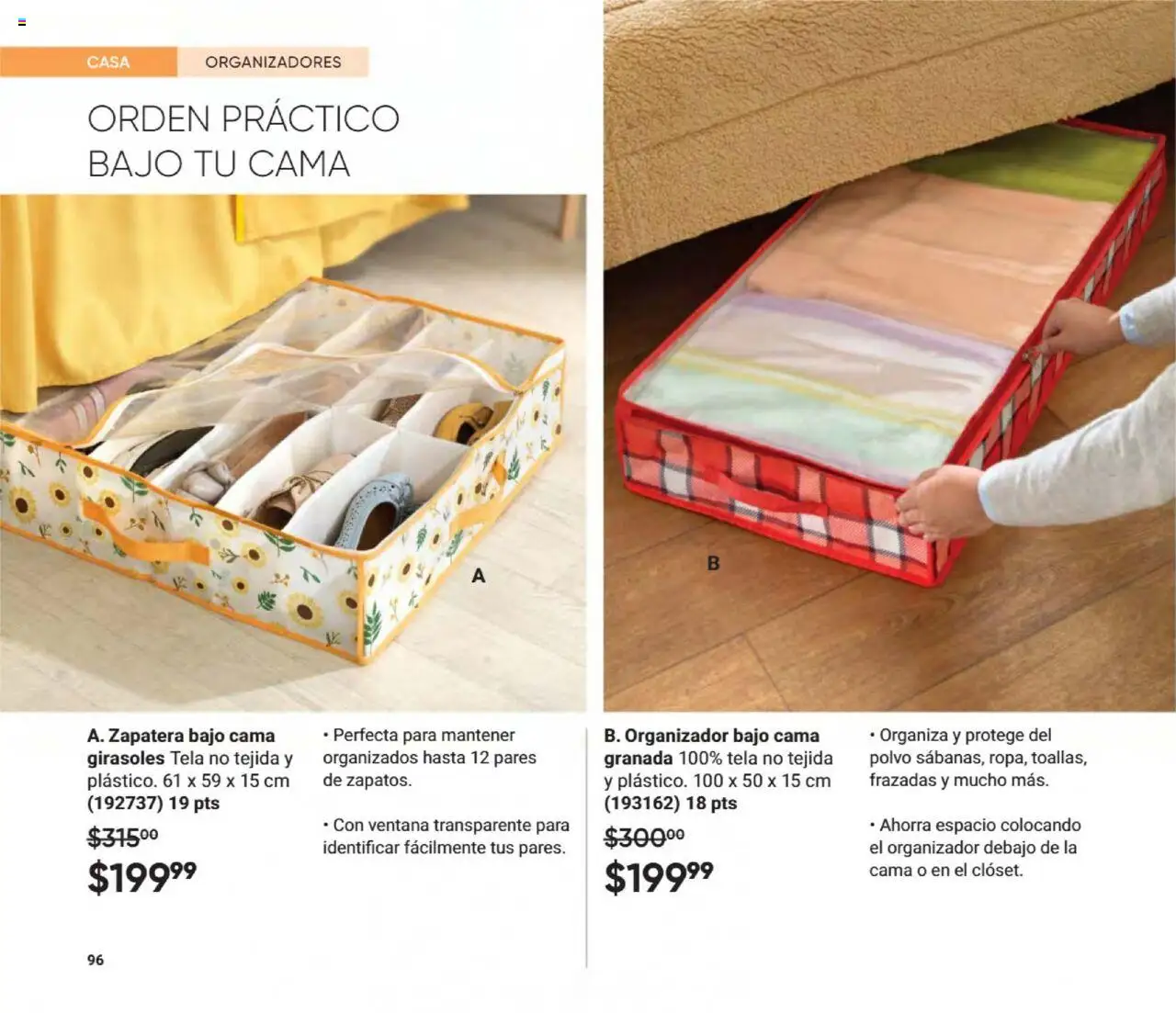 Nuevas ofertas de AVON válidas en toda la República Mexicana desde el 09.08.2025. ¡Encuentra las mejores ofertas en AVON - Casa & Estilo 13 2025! | Página: 98 | Productos: Organizador, Cama, Polvo