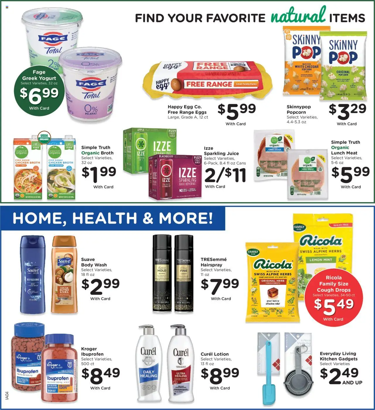 QFC Weekly Ad - valid from 15.10.2025 | Page: 9 | Products: Yogurt, Eggs, Sugar, Lemon