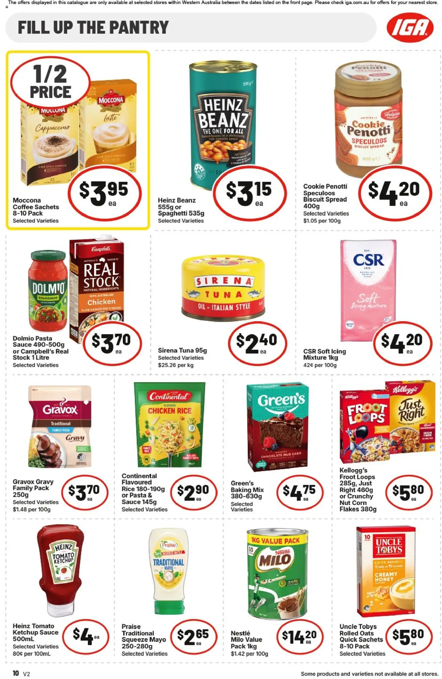 IGA catalogue - valid from 04.03.2026 | Page: 10 | Products: Bacon, Ham, Oven, Bakery