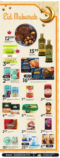 Preview of Sobeys weekly flyer / circulaire from shop Sobeys valid from 12.03.2026 | Page: 6 | Products: Tea, Oil, Bread, Tomatoes