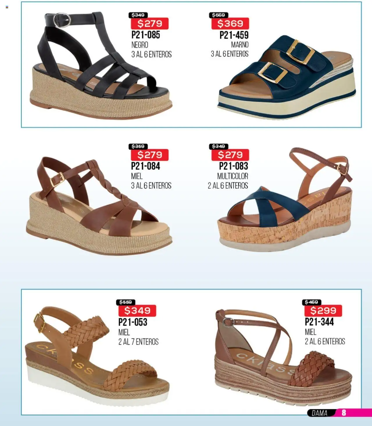 Nuevas ofertas de Cklass válidas en toda la República Mexicana desde el 09.09.2025. ¡Encuentra las mejores ofertas en Cklass - Catálogo Liquidacion Calzado! | Página: 9