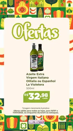 Big Box - Ofertas Sacolão - Pré-Visualização do folheto da loja Big Box, válido de 16.07.2025