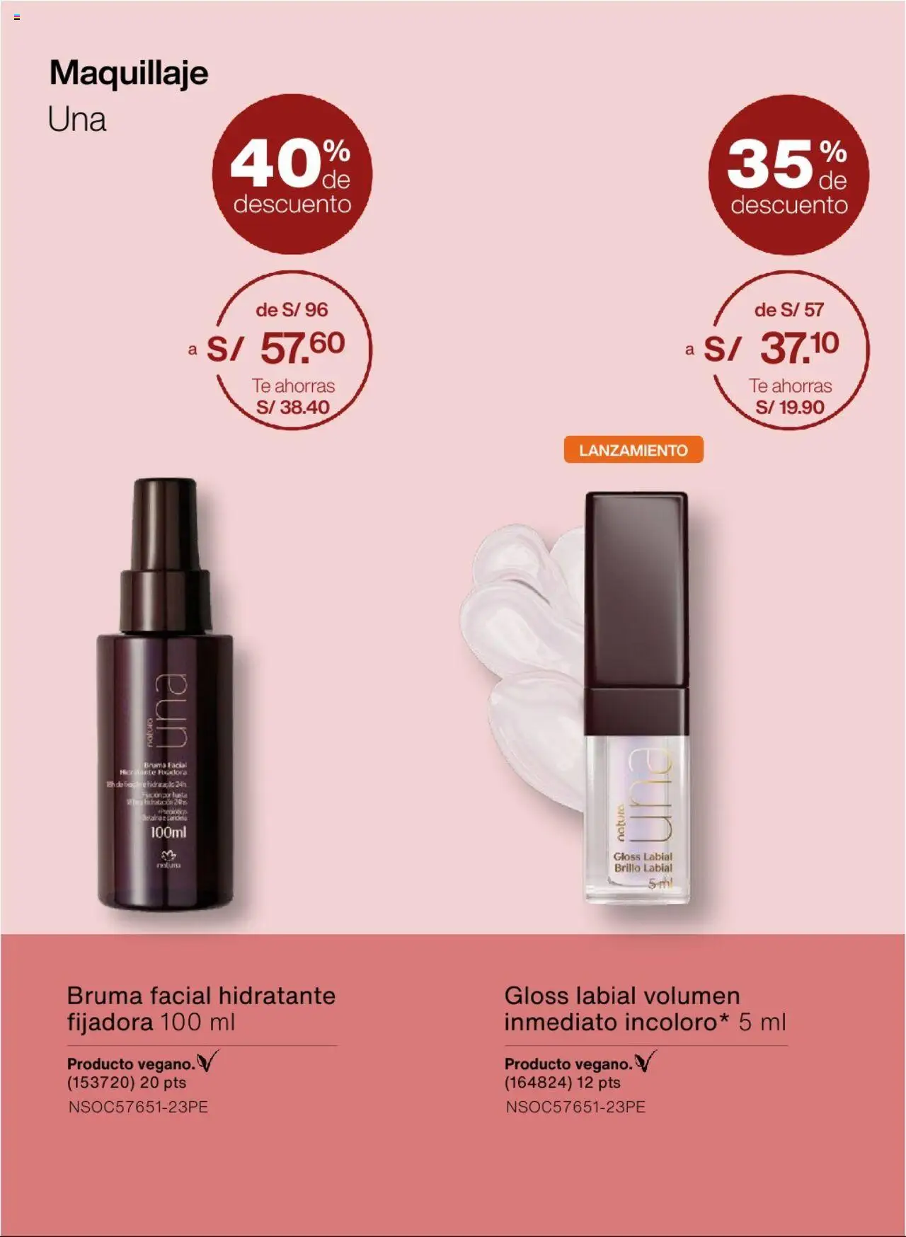 Catálogo Natura válido desde 13.09.2025 | Página: 10 | Productos: Té, Maquillaje