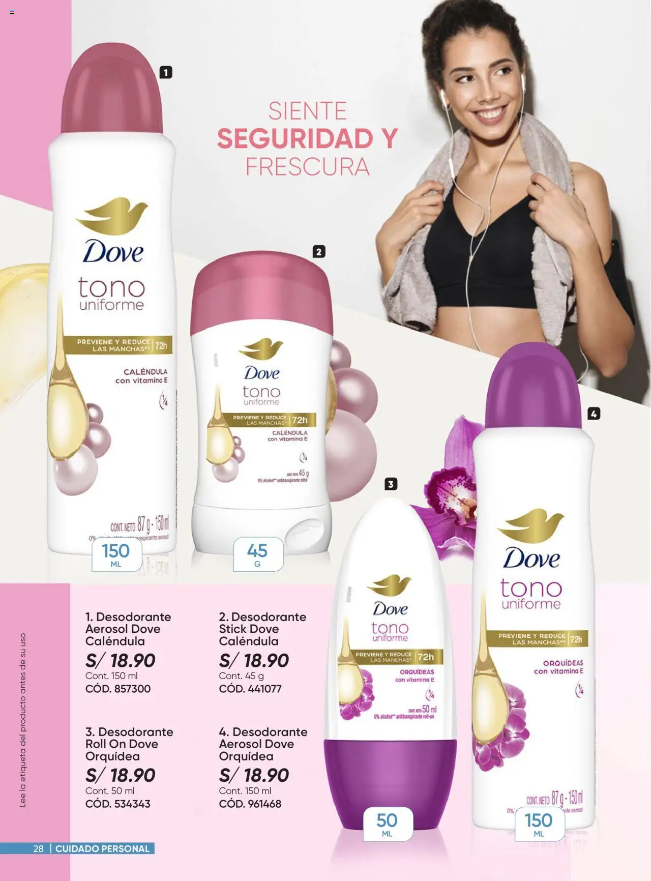 Catálogo Azzorti válido desde 29.09.2025 | Página: 28 | Productos: Desodorante, Antitranspirante