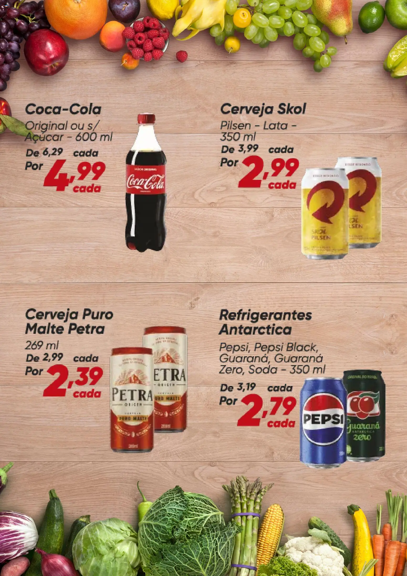 Dia Folheto - válido de 23.02.2026 | Página: 4 | Produtos: Guaraná, Cerveja, Soda, Açúcar