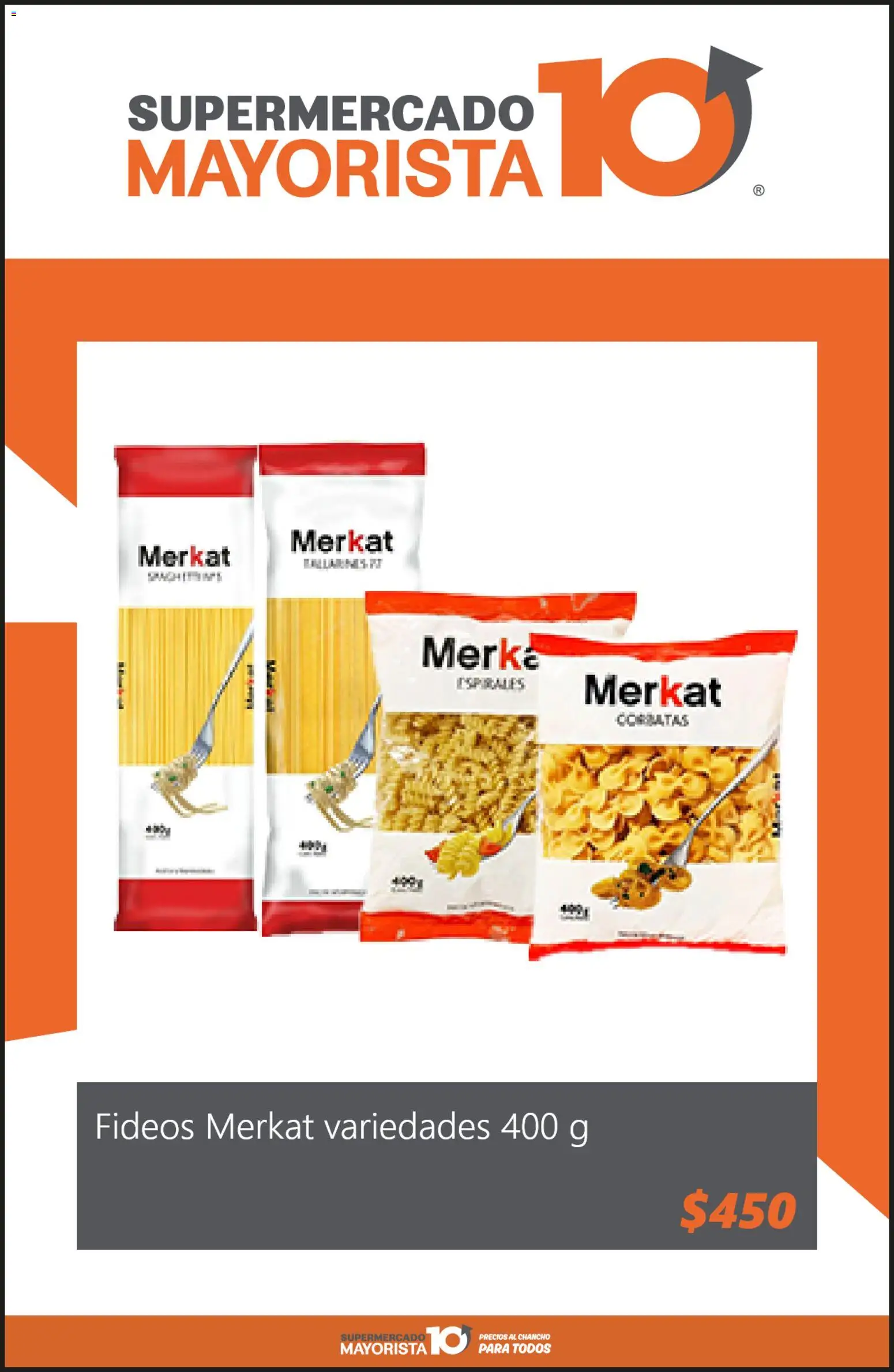 Mayorista 10 Ofertas  │ válido desde el 16.04.2026 | Página: 6 | Productos: Fideos
