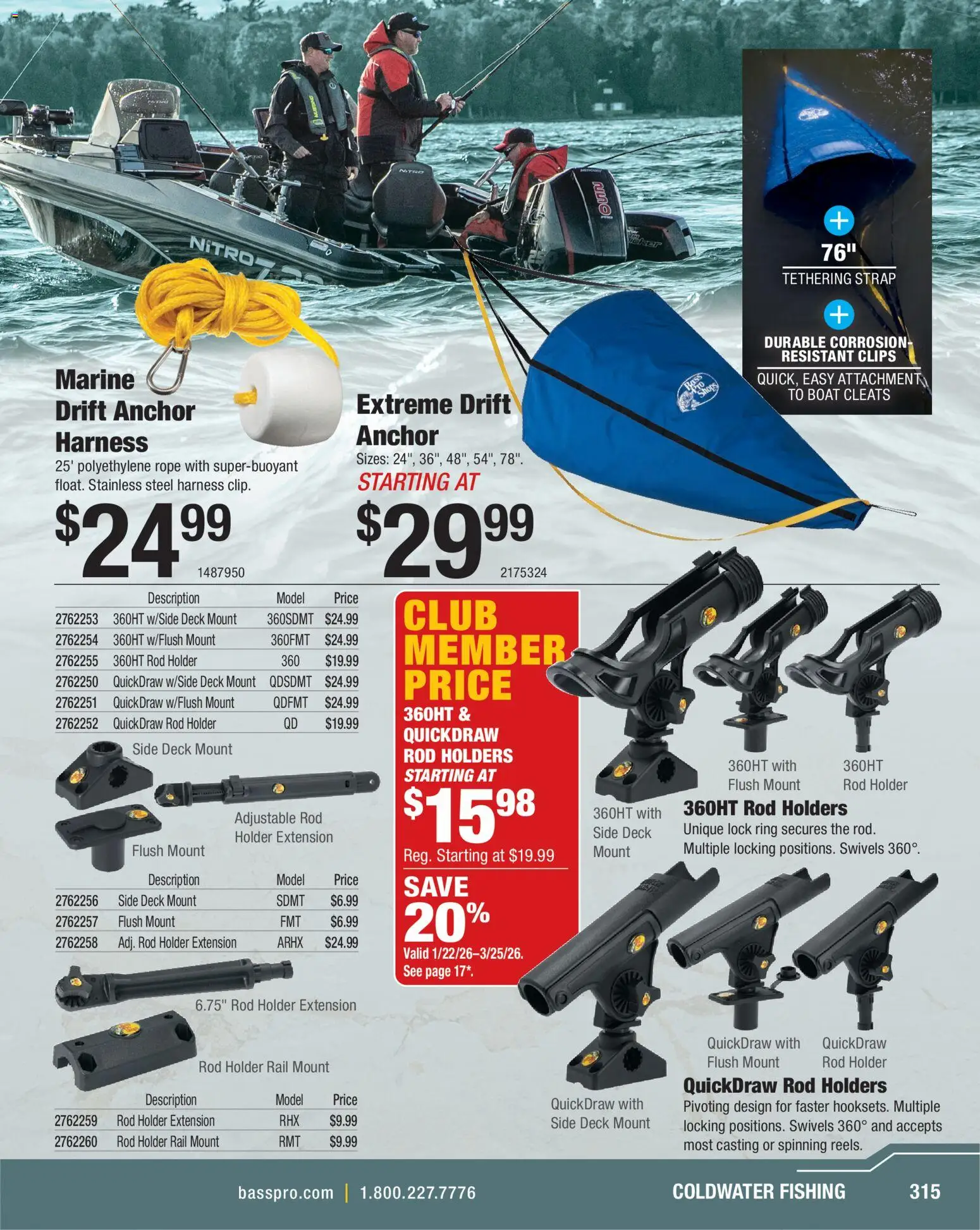 Cabela's Spring Fishing Master 26 - valid from 22.01.2026 | Page: 315