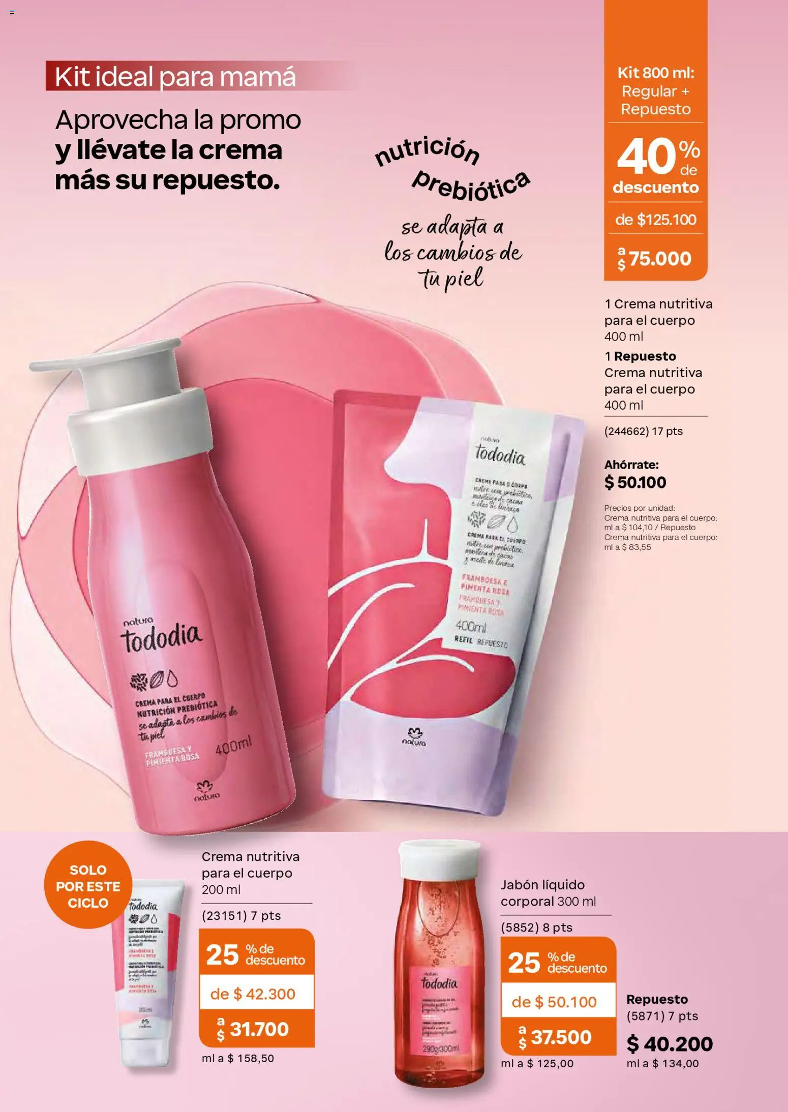 Natura catálogo _ ciclo 06 desde el 01/03/2026 > Promociones | Colombia