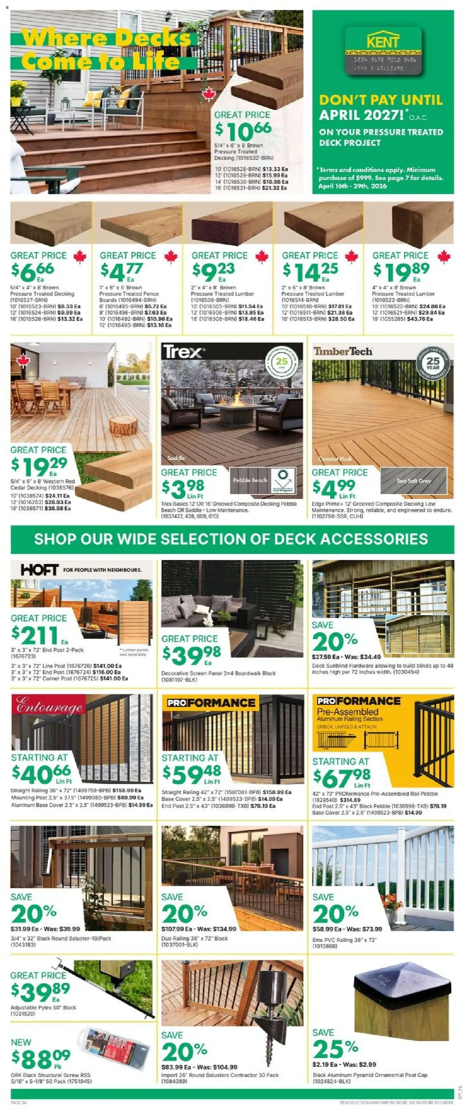 Kent flyer valid from 23.04.2026 | Page: 6 | Products: Cap