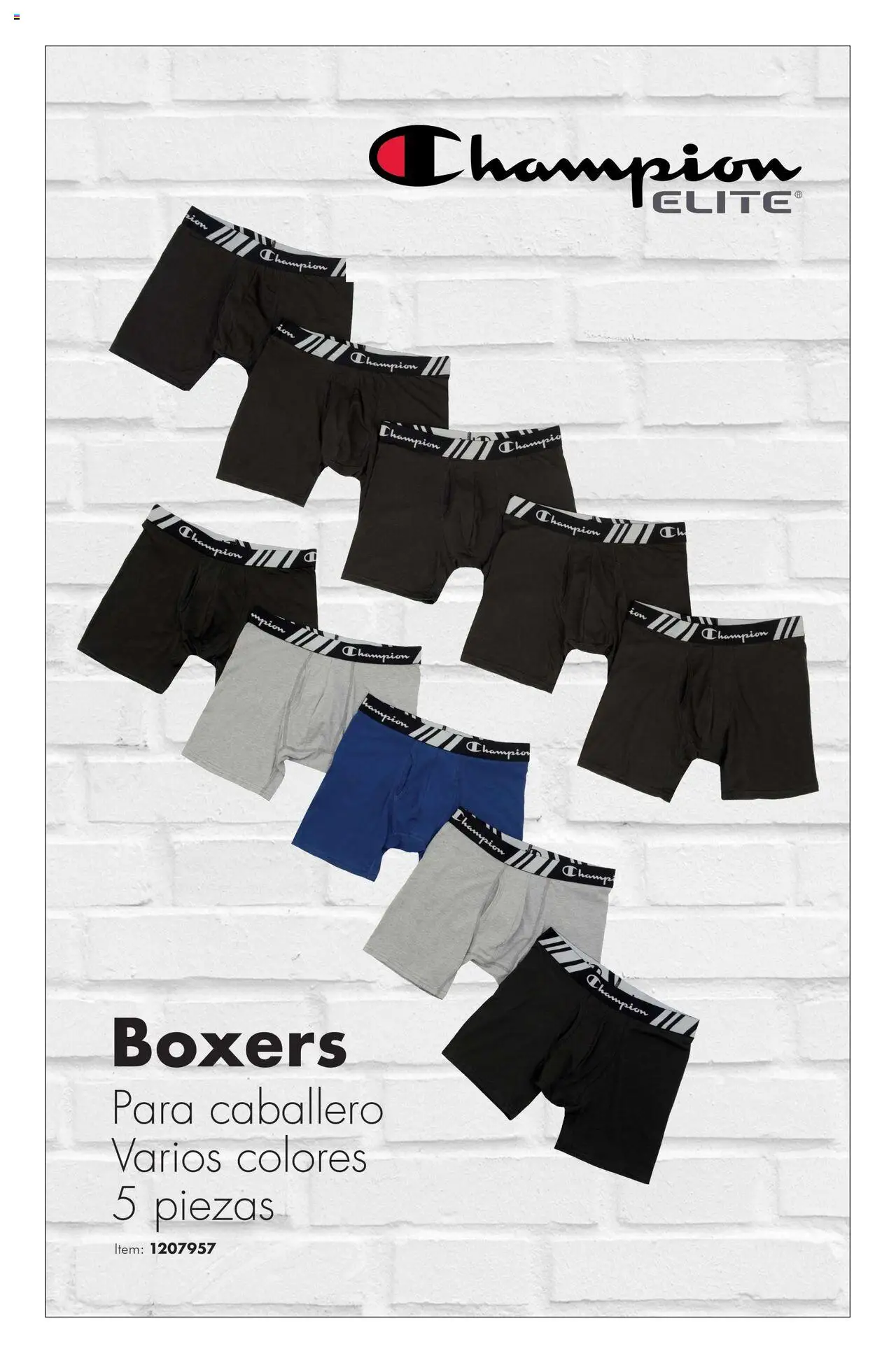 Nuevas ofertas de Costco válidas en toda la República Mexicana desde el 10.09.2025. ¡Encuentra las mejores ofertas en Costco - Catálogo Septiembre! | Página: 120 | Productos: Boxers