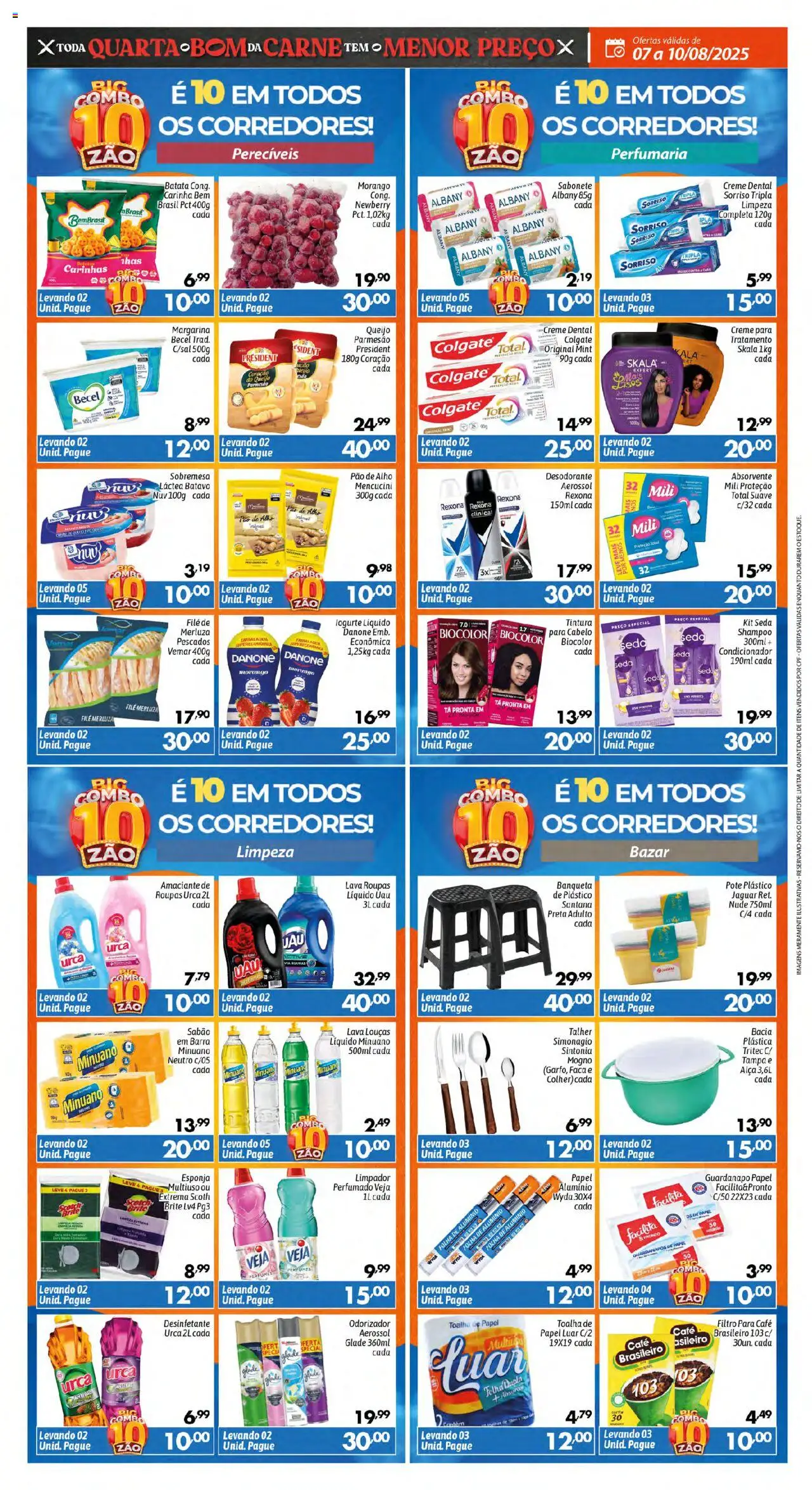 Big Compra Folheto - válido de 07.08.2025 | Página: 3 | Produtos: Alho, Tv, Sabonete, Perfumes