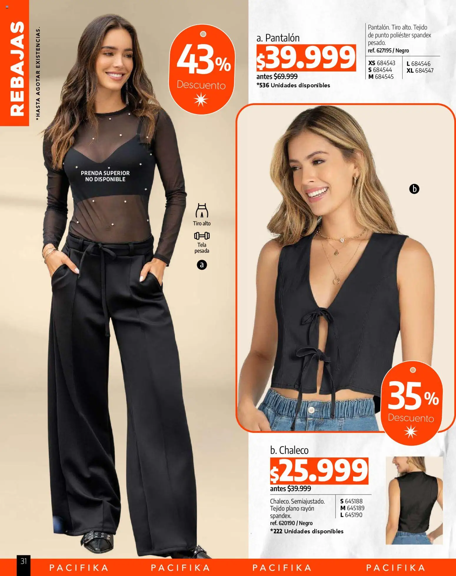 Pacifika revista - valida desde el 01.02.2026 | Página: 252 | Productos: Chaleco