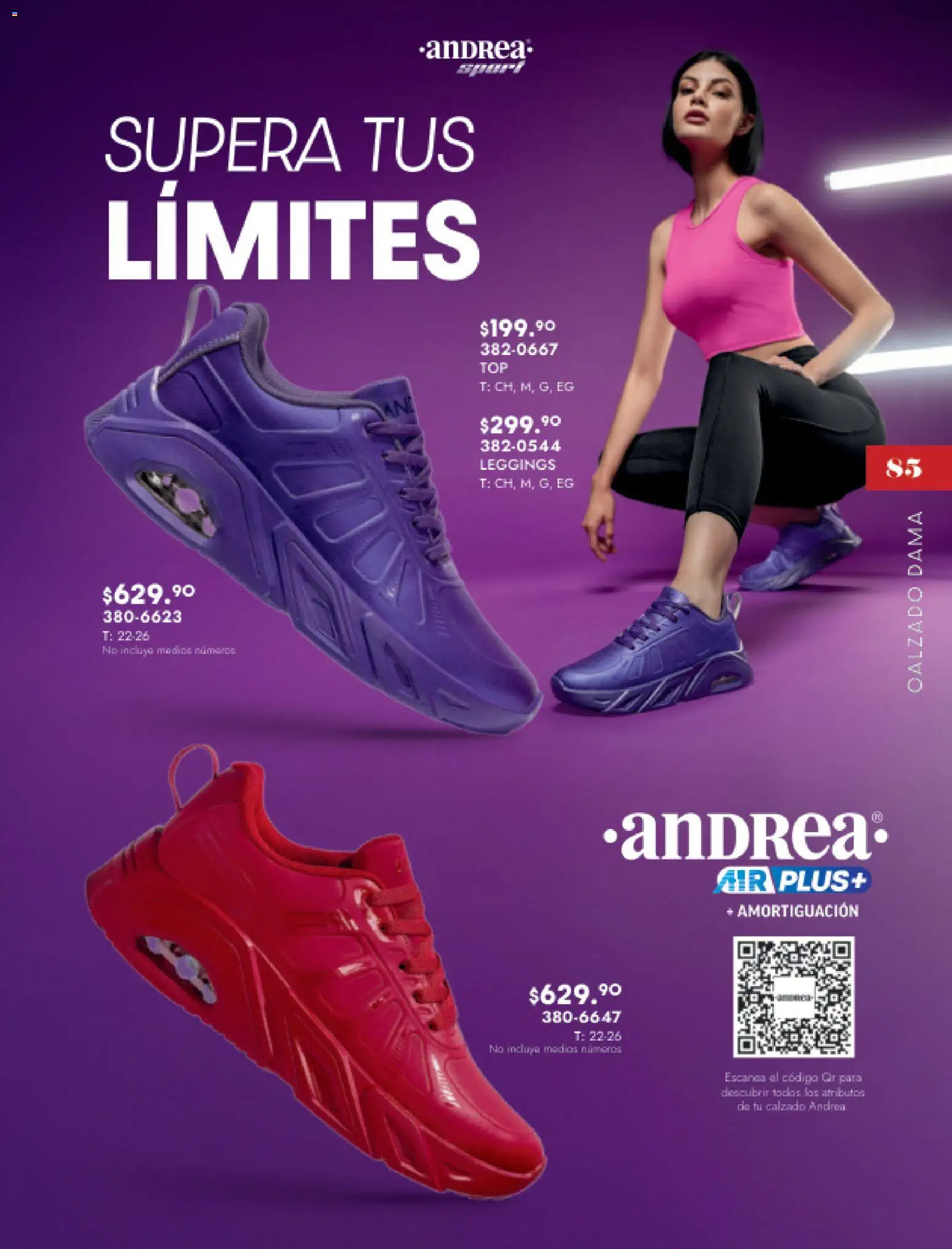 Nuevas ofertas de Andrea válidas en toda la República Mexicana desde el 16.11.2025. ¡Encuentra las mejores ofertas en Andrea catálogo Moda Joven! | Página: 85