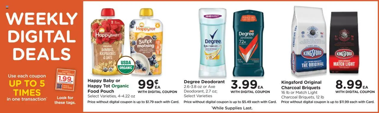 QFC Weekly Ad - valid from 08.10.2025 | Page: 3 | Products: Axe, Deodorant