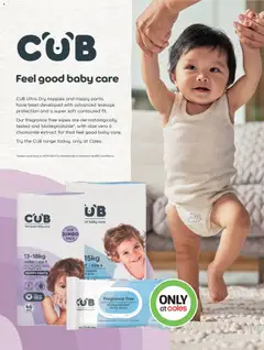 Preview of Coles Summer 2026 - valid from 06.01.2026 | Page: 76 | Products: Fragrance, Nappies, Pants