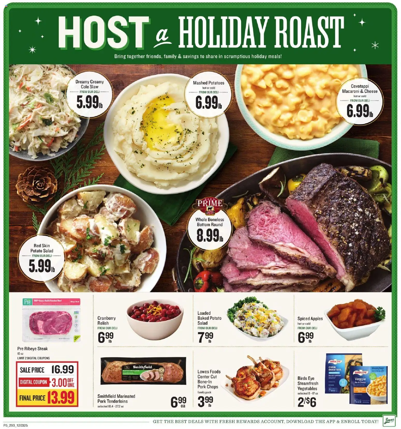 Lowes Foods Weekly Ad - SC - valid from 03.12.2025 | Page: 7 | Products: Pork, Apples, Vegetables, Oven