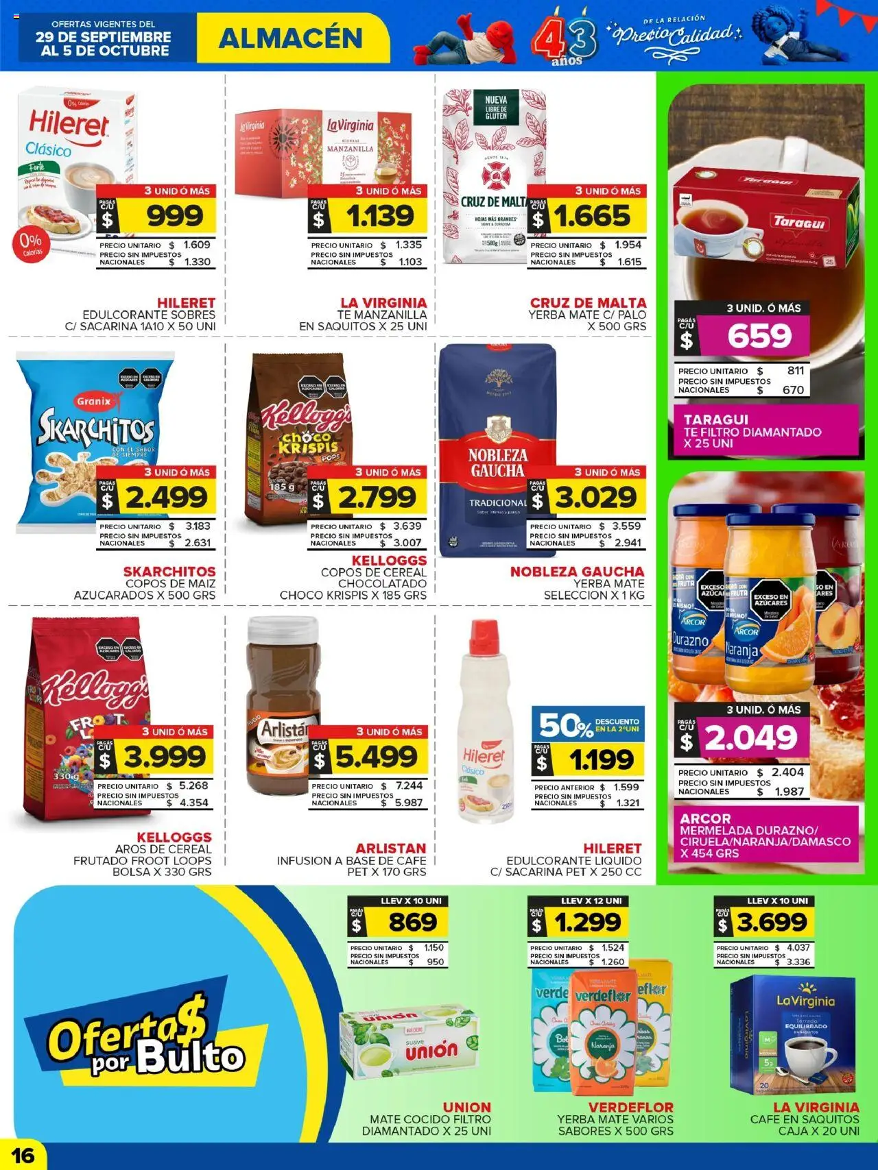 Carrefour Maxi catálogo - Jujuy │ válido desde el 29.09.2025 | Página: 15 | Productos: Mate, Yerba, Maiz, Mate cocido