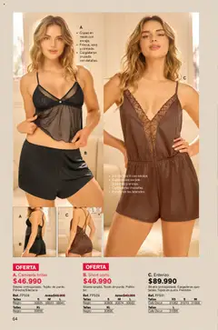 Leonisa - Catálogo principal -  Vista previa de la revista de la tienda Leonisa valido desde el 01.10.2025 | Página: 64 | Productos: Short, Camiseta, Café, Enterizo