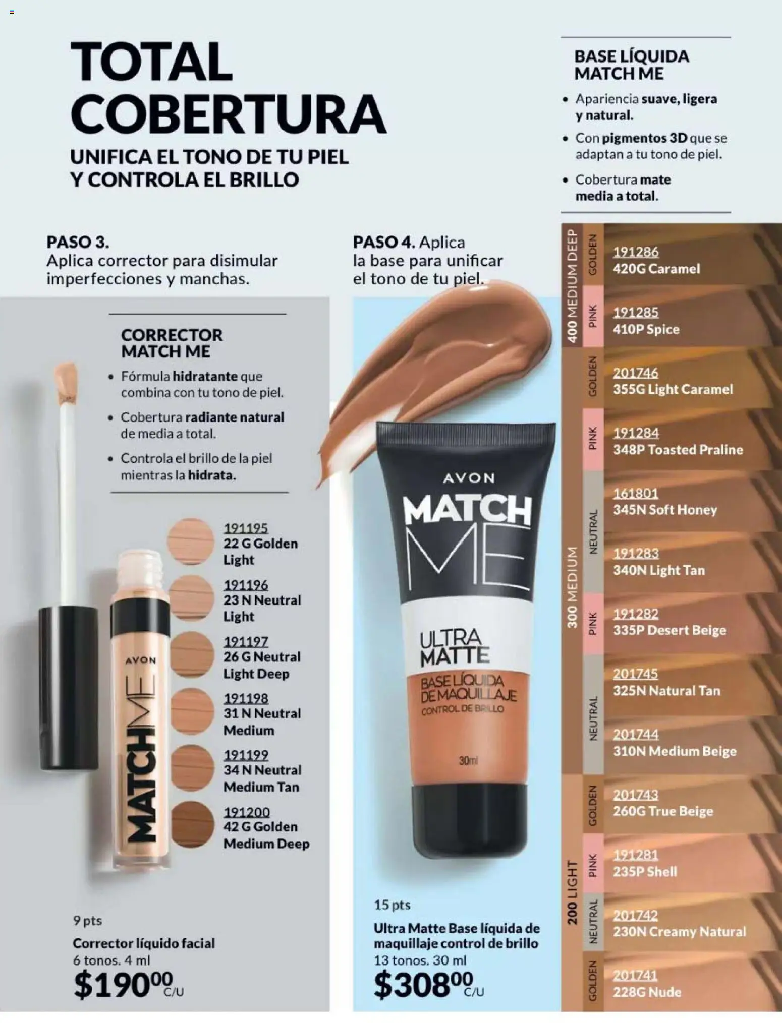 Nuevas ofertas de AVON válidas en toda la República Mexicana desde el 13.03.2026. ¡Encuentra las mejores ofertas en AVON campaña 5 2026! | Página: 39 | Productos: Brillo, Radiante, Mate, Corrector