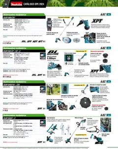 Vista previa de Makita catálogo Ope, nuevo folleto de la tienda, válido en México a partir del 07.10.2024 | Página: 20 | Productos: Cargador, Batería, Polvo, Llave