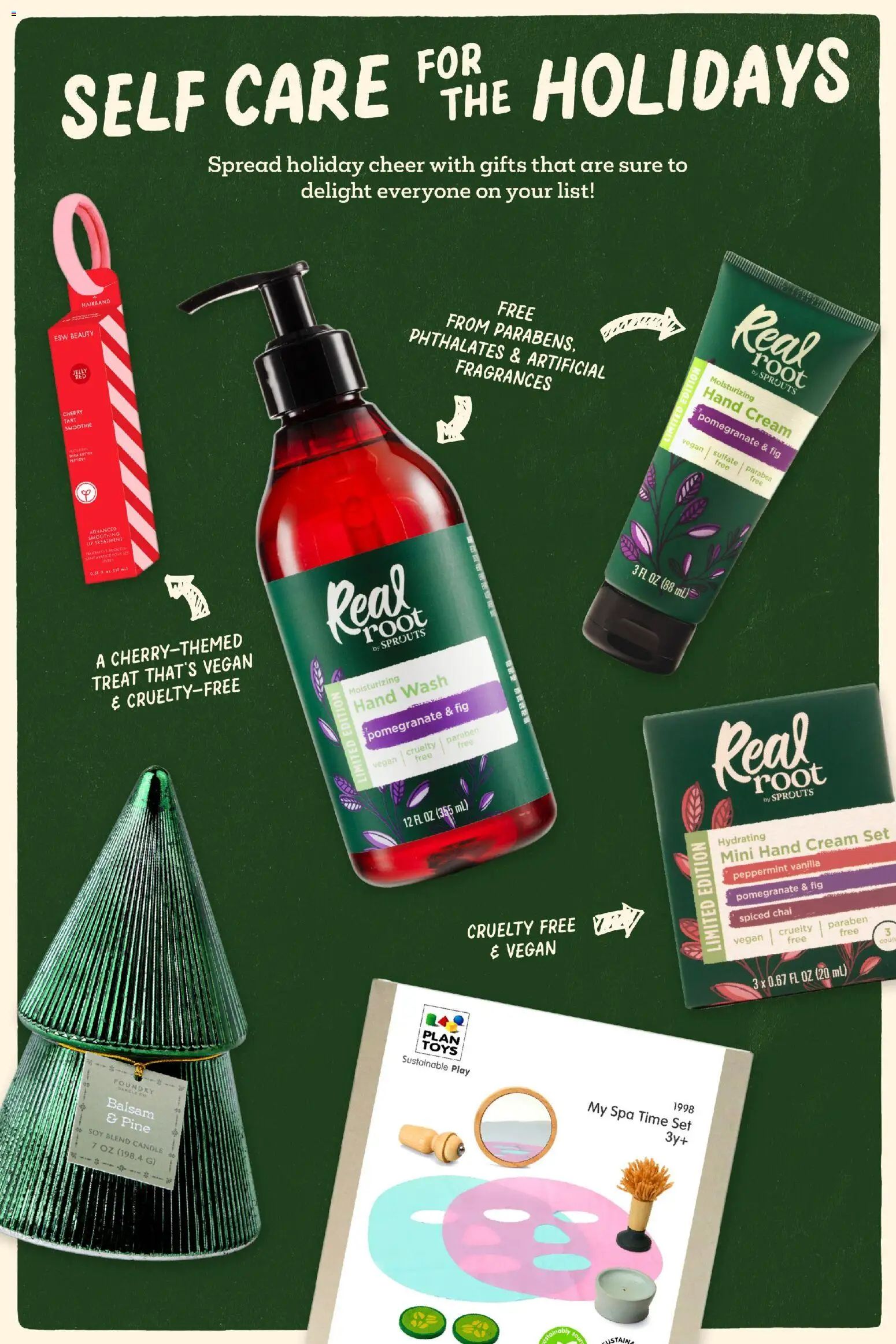 Sprouts Monthly Ad - valid from 29.10.2025 | Page: 30 | Products: Peppermint, Hand cream, Cream