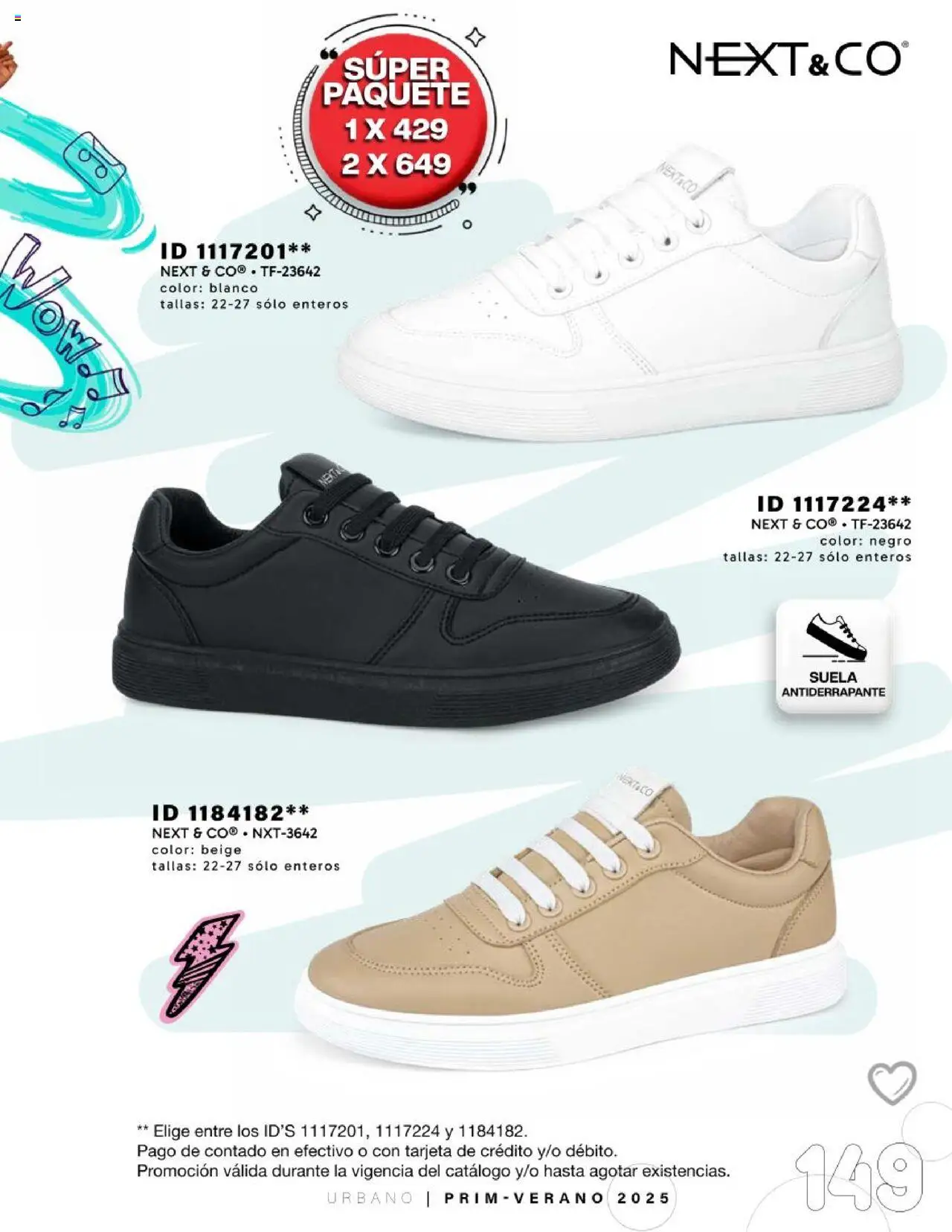 Nuevas ofertas de Price Shoes válidas en toda la República Mexicana desde el 24.01.2025. ¡Encuentra las mejores ofertas en Price Shoes catálogo Urbano! | Página: 149