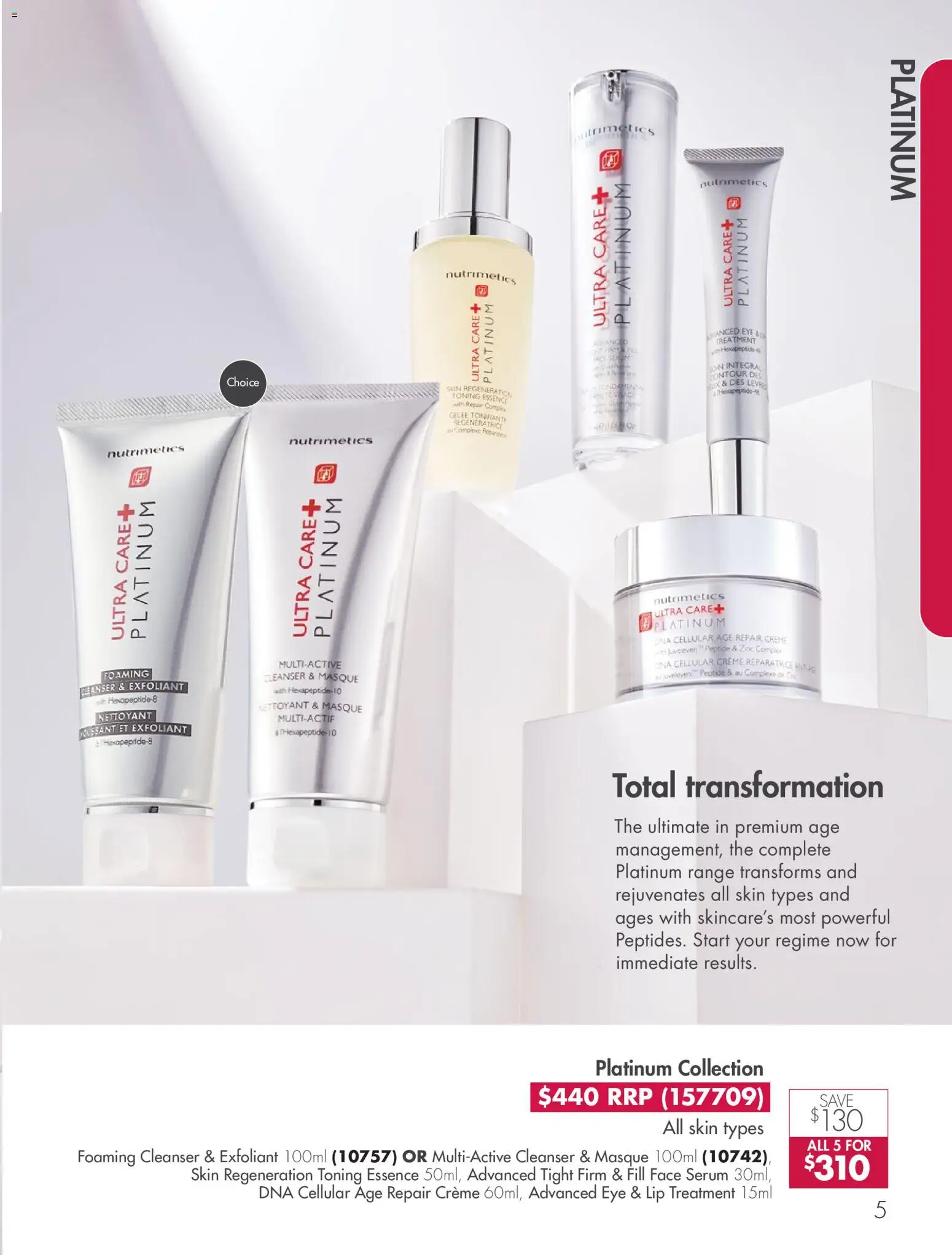 Nutrimetics catalogue - valid from 01.01.2026 | Page: 5 | Products: Contour, Treatment, Zinc