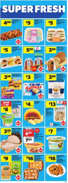 Preview of Atlantic Superstore weekly flyer / circulaire from shop Atlantic Superstore valid from 01.01.2026 | Page: 6 | Products: Case, Cheese, Bread, Chicken