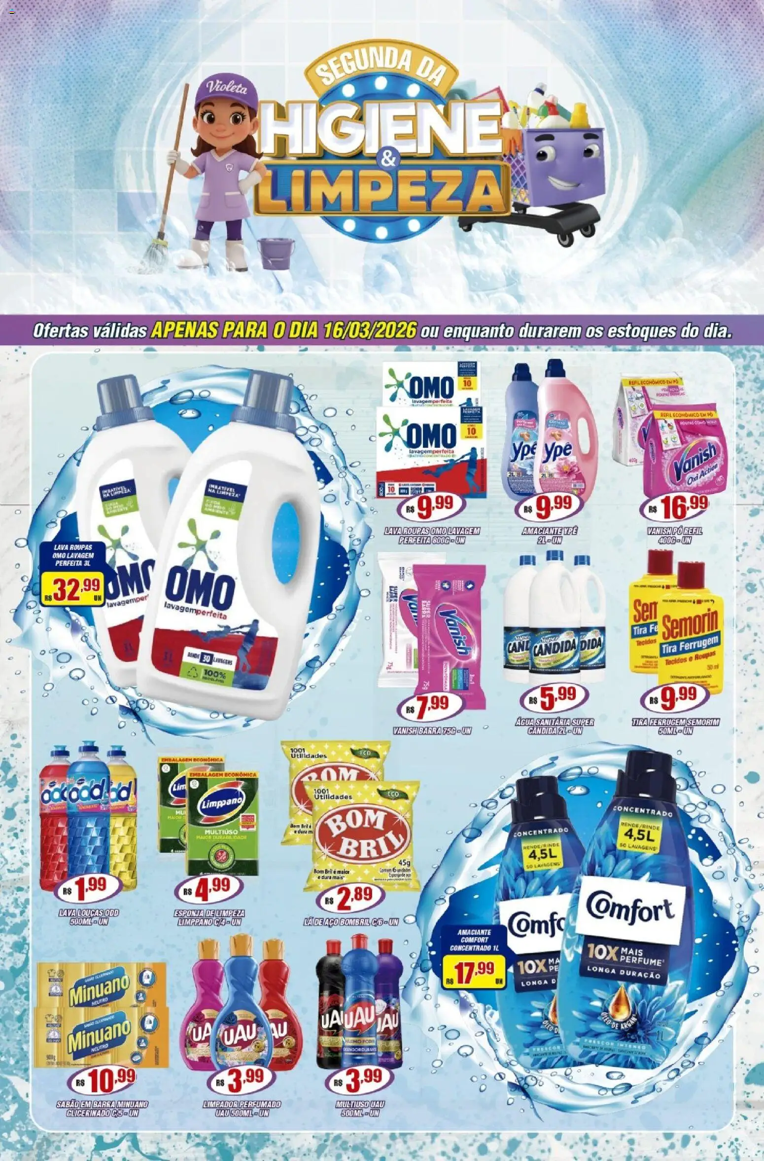 Violeta Supermercados Folheto - válido de 16.03.2026 | Página: 1