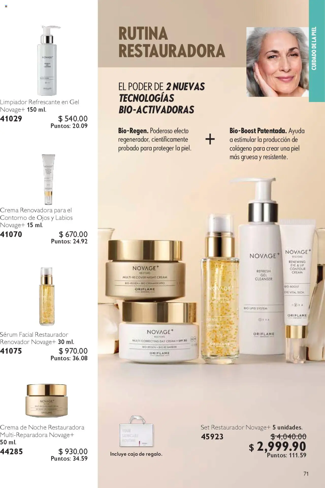 Nuevas ofertas de Oriflame válidas en toda la República Mexicana desde el 13.09.2025. ¡Encuentra las mejores ofertas en Oriflame - Campaña 13 2025! | Página: 71