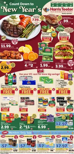 Preview of Harris Teeter weekly ads valid from 26.12.2025