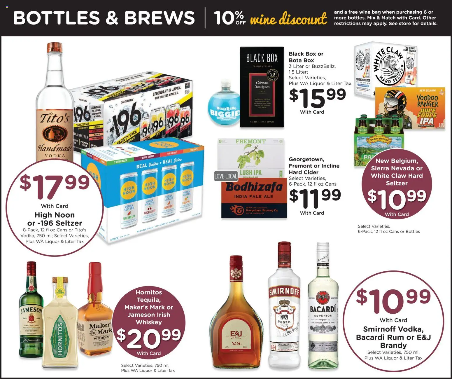 QFC Weekly Ad - WA - valid from 14.01.2026 | Page: 11 | Products: Cider, Grapefruit, Watermelon, Bag