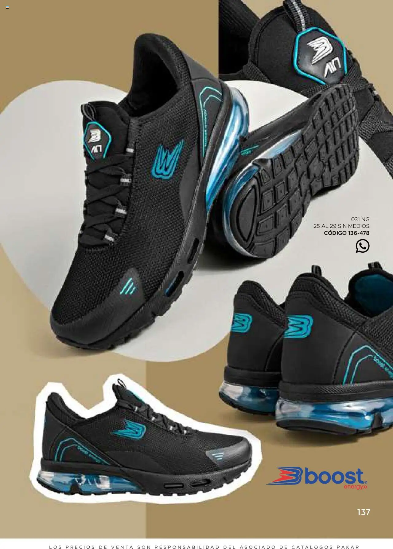 Nuevas ofertas de SC Pakar válidas en toda la República Mexicana desde el 24.07.2025. ¡Encuentra las mejores ofertas en SC Pakar - Catálogo Hombre otoño / invierno! | Página: 137