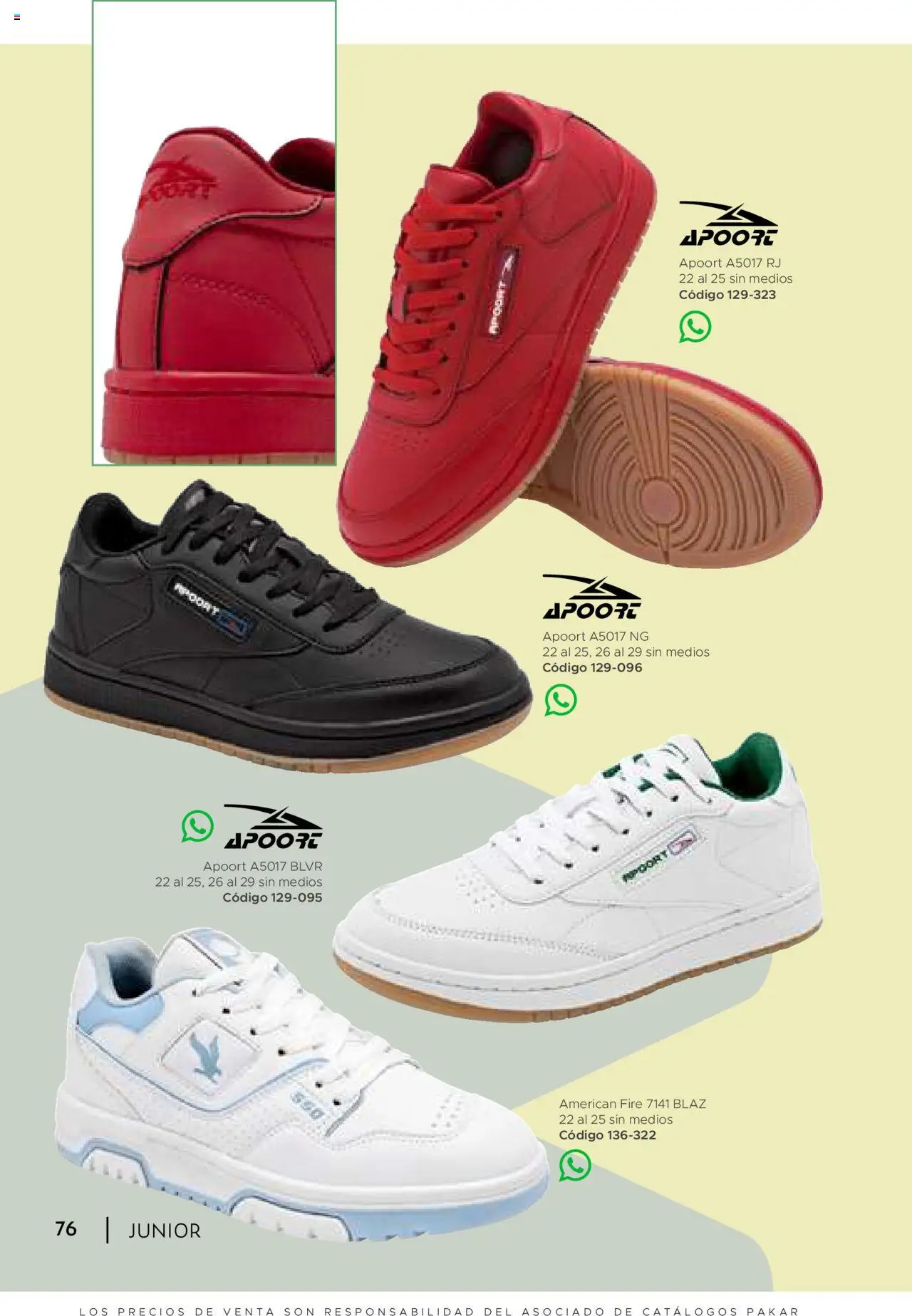 Nuevas ofertas de SC Pakar válidas en toda la República Mexicana desde el 24.07.2025. ¡Encuentra las mejores ofertas en SC Pakar - Catálogo Junior otoño / invierno! | Página: 76