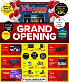Preview of Visions weekly flyer / circulaire from shop Visions valid from 31.10.2025
