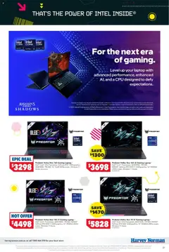 Preview of Harvey Norman - October Gaming - valid from 10.10.2025 | Page: 27 | Products: Accessories, Laptop