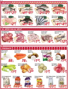 Preview of Ample Food Market weekly flyer / circulaire from shop Ample Food Market valid from 20.02.2026 | Page: 2 | Products: Fish, Beef, Chair, Chicken