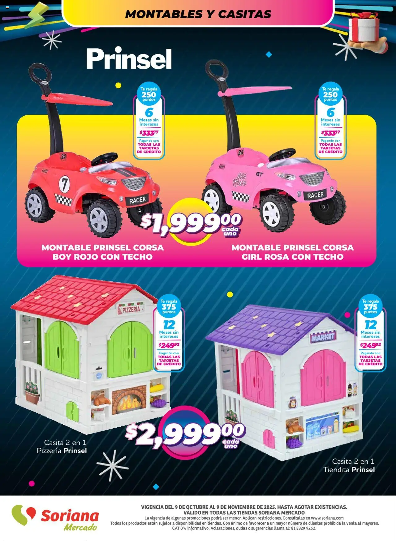 Nuevas ofertas de Soriana válidas en toda la República Mexicana desde el 09.10.2025. ¡Encuentra las mejores ofertas en Soriana - Reino de los Juguetes Mercado Nacional! | Página: 35 | Productos: Té
